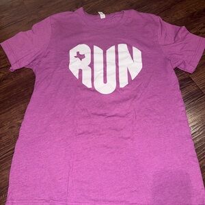 RUN Print Graphic T-Shirt